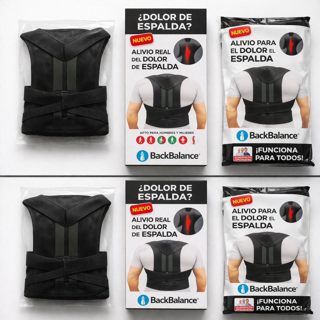 Pack 2 Correctores de Postura Ergonómicos BackBalance™